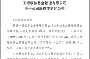 响水瑞银接棒工银瑞信基金20%股权 积极布局中国市场