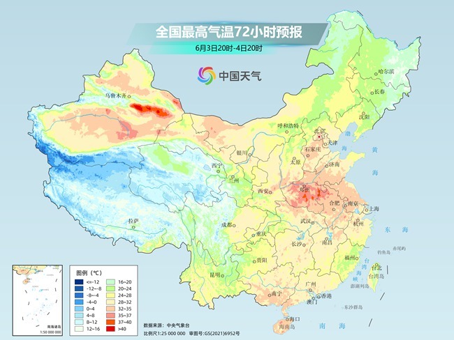 气温弹射起飞！河北、河(🚂)南(😉)、山东部分地区最高气温将超过38℃